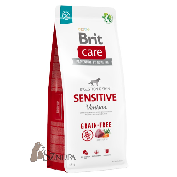 BRIT CARE DOG GRAIN FREE SENSITIVE VENISON - 12KG