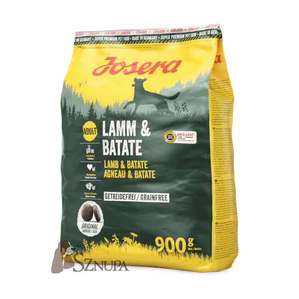 JOSERA EXCLUSIVE LAMB & BATATE - 900G