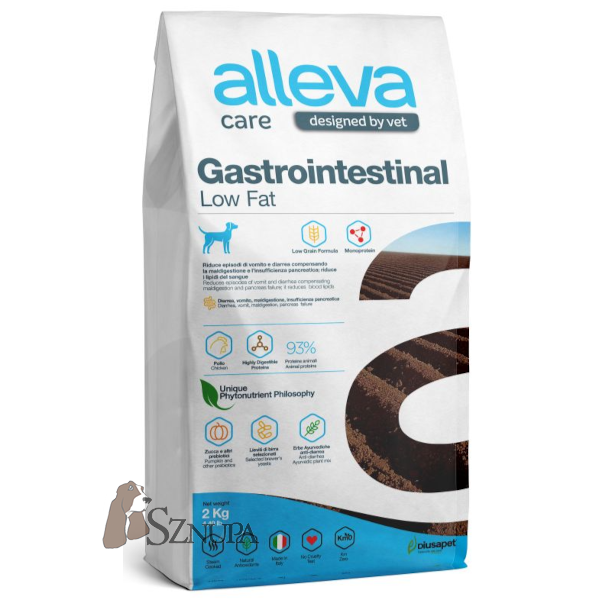 ALLEVA CARE DOG GASTROINTESTINAL LOW FAT - 2KG