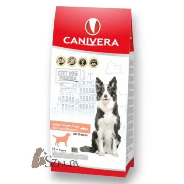 CANIVERA ADULT GRAIN FREE WITH SALMON & POTATOES - 3KG