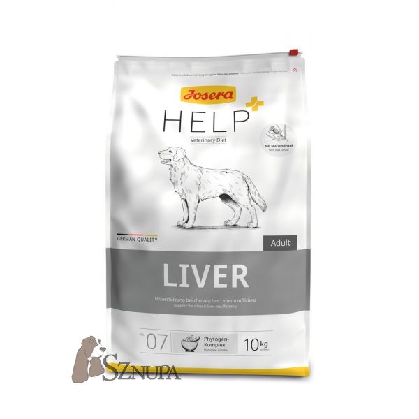 JOSERA HELP DOG LIVER - 10KG