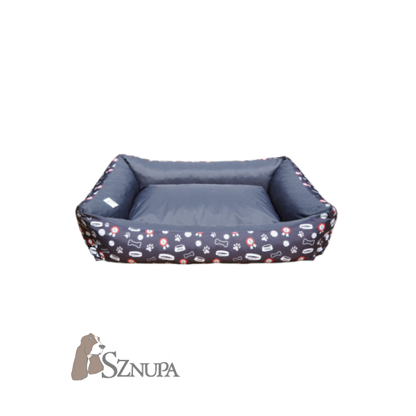 GRP LOŻA Z ZAMKIEM XL 93x72x14CM - GRAFIT/CIEMNY GRAFIT