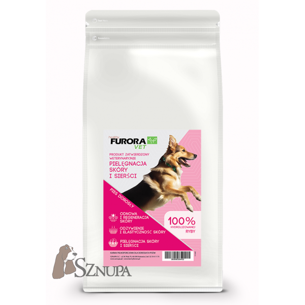 FURORA VET PEPTIDE+  PIELĘGNACJA SKÓRY I SIERŚCI - 1,5KG