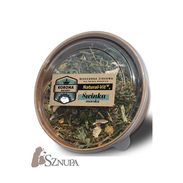 NATURAL-VIT MISKA-MIESZANKA ZIOŁOWA KORONA NATURY - ŚWINKA MORSKA 70G