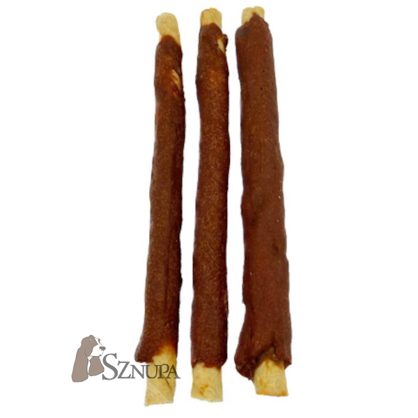 HAPPY SNACKY PAŁKA WOŁOWA Z JAGNIĘCINĄ 28CM 300G