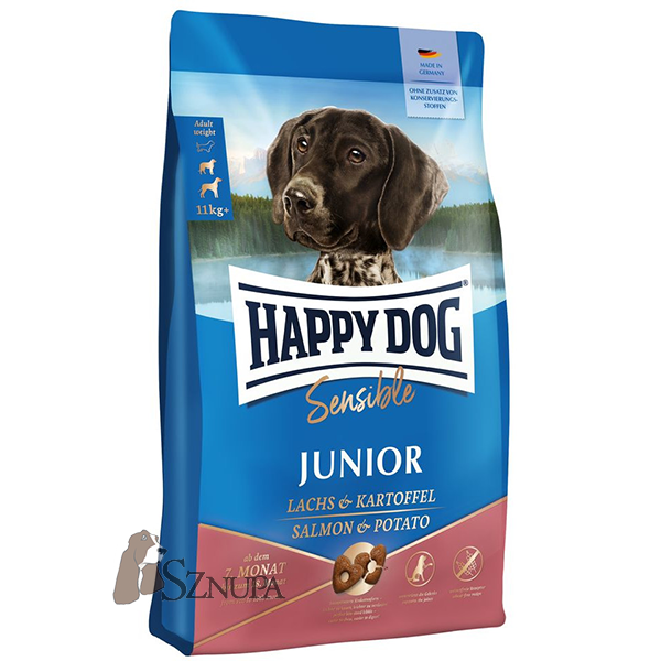 HAPPY DOG SENSIBLE JUNIOR SALMON & POTATO - 20KG (10KGx2)