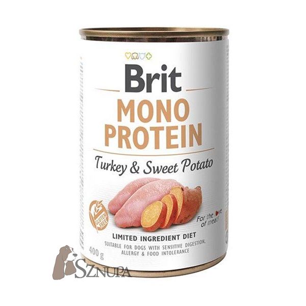 BRIT MONO PROTEIN TURKEY & SWEET POTATO - 400G