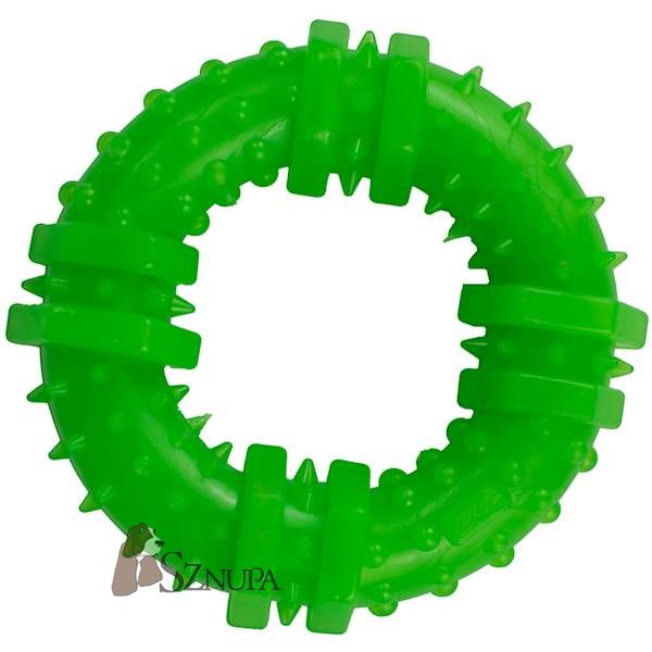 REDA RINGO Z KOLCAMI DUŻE 12CM - ZIELONE