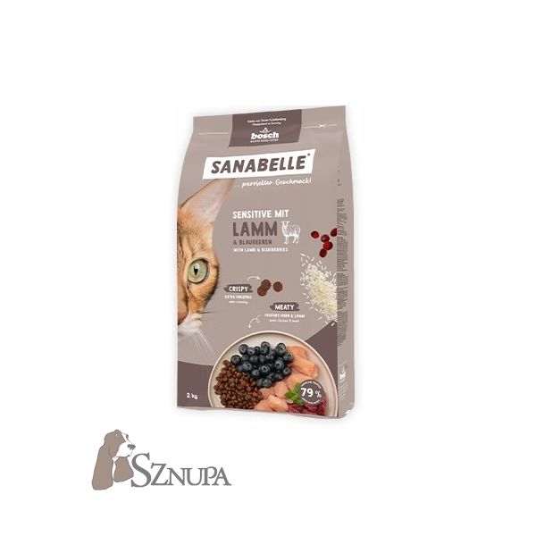 BOSCH SANABELLE SENSITIVE JAGNIĘCINA - 8KG