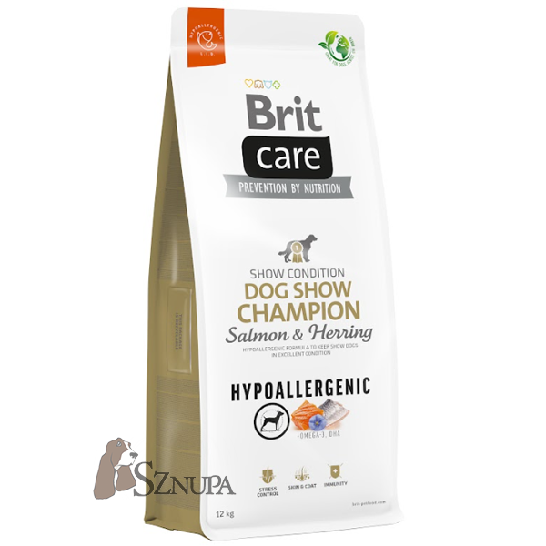 BRIT CARE DOG SHOW CHAMPION HYPOALLERGENIC - 12KG