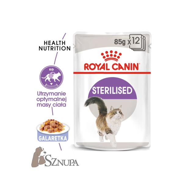ROYAL CANIN STERILISED W GALARECIE 85G