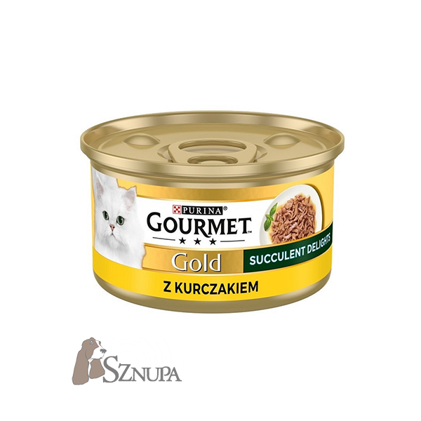 GOURMET GOLD SUCCULENT DELIGHTS KURCZAK - 85G x 6