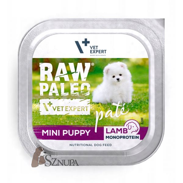 RAW PALEO PATE MINI PUPPY LAMB - 150G