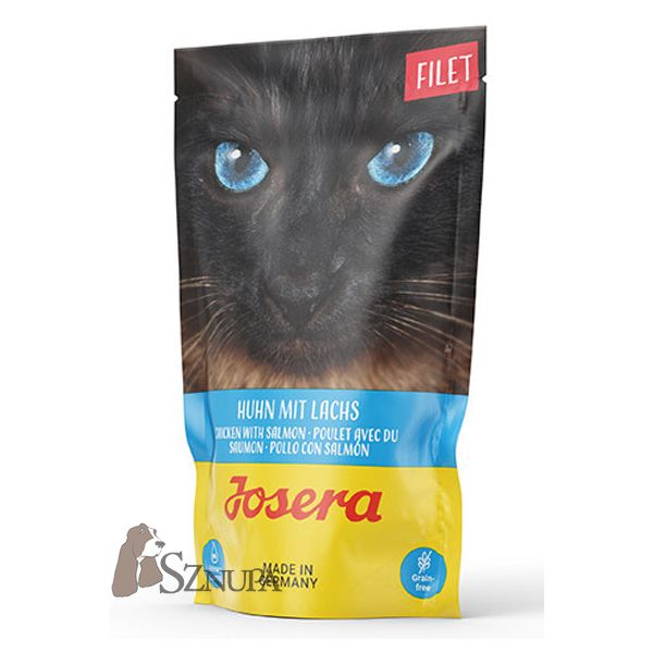 JOSERA CAT FILET Z KURCZAKA I ŁOSOSIA 70G