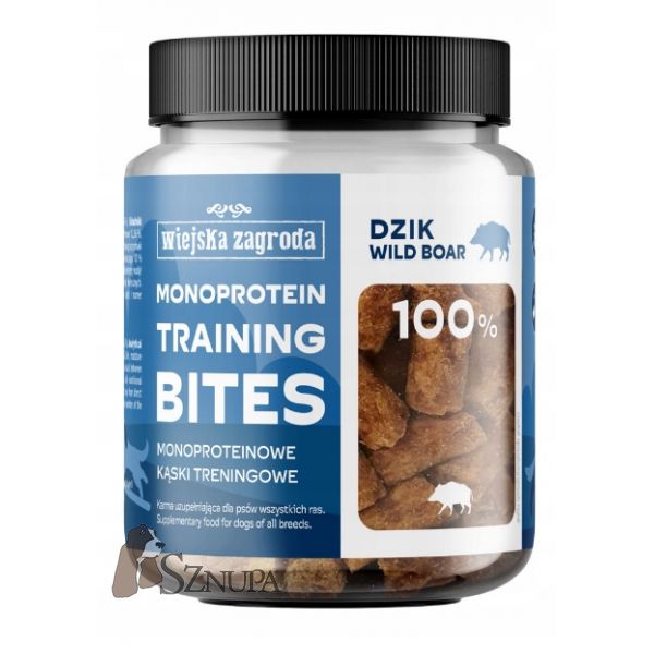 WIEJSKA ZAGRODA TRENINGOWA DZIK KĄSKI MONOPROTEINOWE 150G