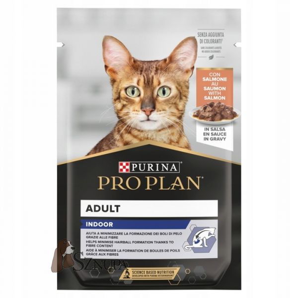 PRO PLAN INDOR Z LOSOSIEM W SOSIE - 85G