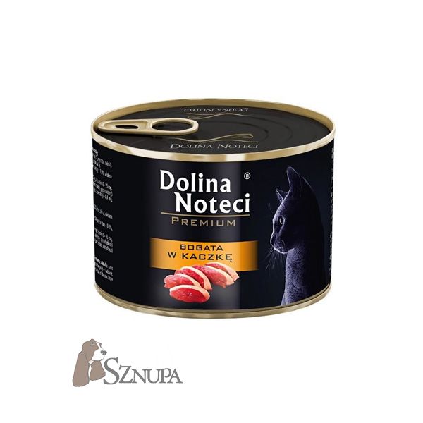 DOLINA NOTECI PREMIUM DLA KOTA Z KACZKĄ - 185G