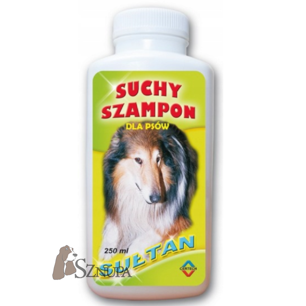 SUPER BENO SUCHY SZAMPON SUŁTAN DLA PSA 250ML