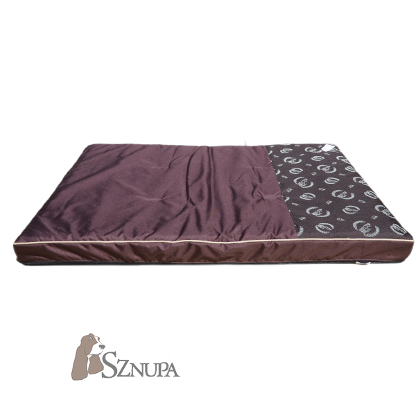 GRP MATERAC Z ZAMKIEM XXL 132x88x8CM - BRĄZ