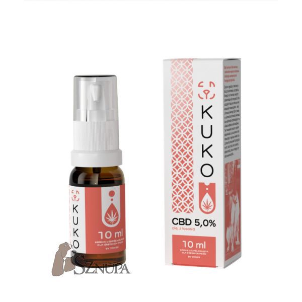 KUKO OLEJEK Z LOSOSIA CBD 5% 10ML