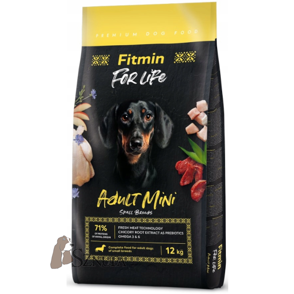 FITMIN DOG FOR LIFE ADULT MINI - 12KG