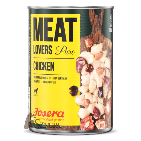 JOSERA MEAT LOVERS PURE CHICKEN - 400G