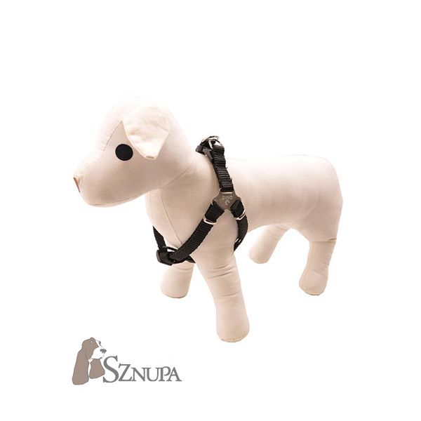DINO SZELKI TAŚMA REGULOWANA 25MM/60-90CM - CZARNE