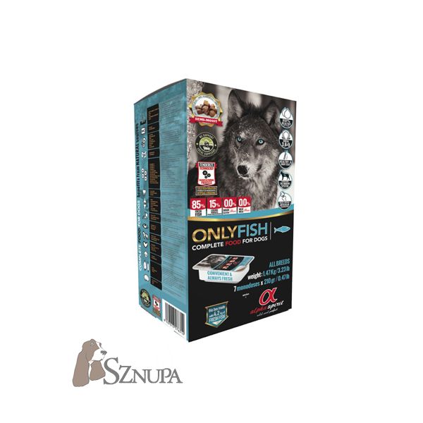 ALPHA SPIRIT ONLY FISH DOG FOOD - 9,45 KG