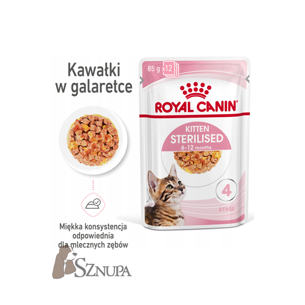 ROYAL CANIN KITTEN STERILISED - 85G