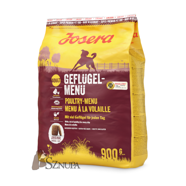 JOSERA EXCLUSIVE GEFLUGEL MENU - 900G