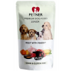 PETNER POUCH FOR JUNIOR DOGS BEEF WITH RABBIT - 500G