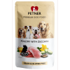 PETNER POULTRY WITH ZUCCHINI - 500G x 5