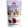 PETNER POUCH GOAT WITH RASPBERRIES - 500G x 10