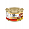 GOURMET GOLD WOŁOWINA/KURCZAK W SOSIE POMIDOROWYM - 85G x 6