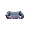 GRP LOŻA Z ZAMKIEM XL 93x72x14CM - GRAFIT/CIEMNY GRAFIT